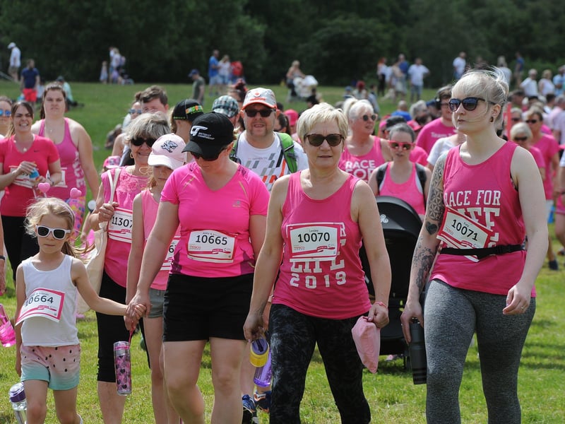 Pictures from the 2019 Race for Life in Peterborough