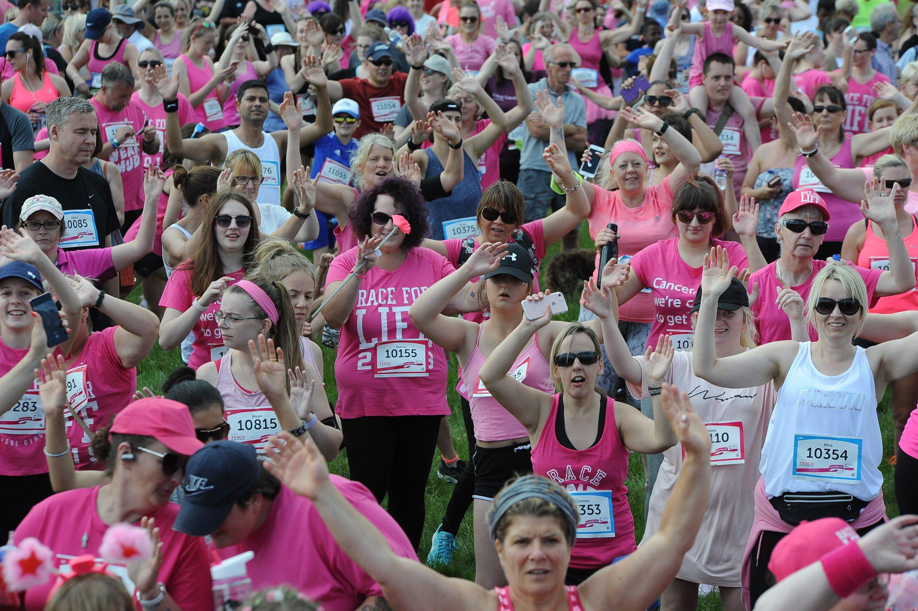 Pictures from the 2019 Race for Life in Peterborough