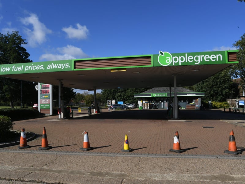 Applegreen garage at Whittlesey Road, Stanground