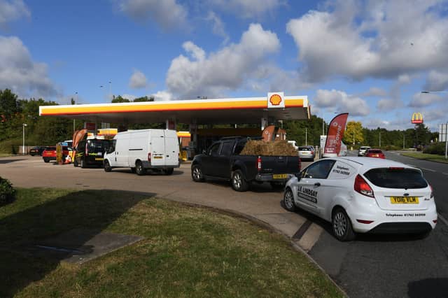 Shell Garage at Boongate