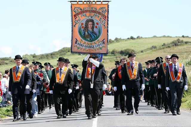 The Rossnowlagh Twelfth Parade - 7-7-07
The Londonderry Grand Orange Lodge marching in the Rossnowlagh Twelfth Parade