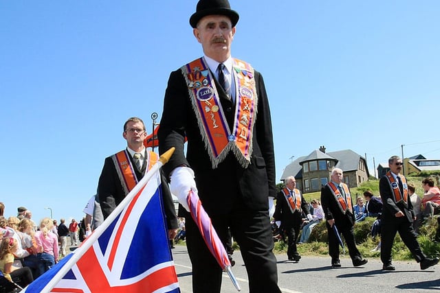 The Rossnowlagh Twelfth Parade - 7-7-07
Orange brethern on the march during the Rossnowlagh Twelfth Parade
