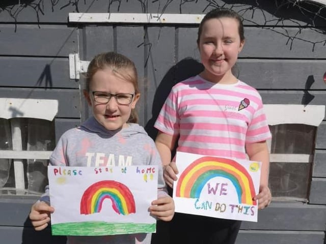 Una O hEarcain: "My wee granddaughters - miss them so much".