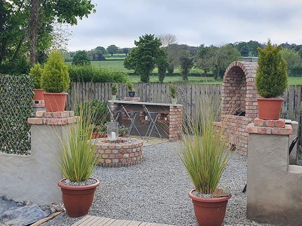 Aoibheann Douglas: "My brother built me a stunning Tuscany bar and barbeque area".