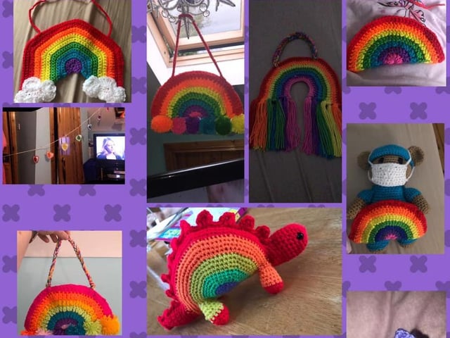 ine Lynch: "Some of my crochet projects".