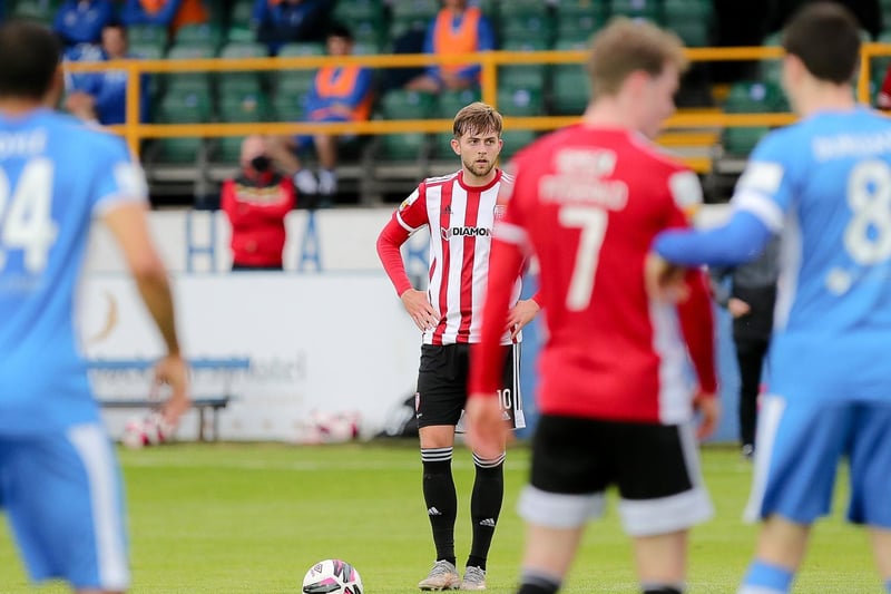 Will Patching was an integral part of Derry City's revival before returning to Dundalk.  He's out of contract at the end of season. Could he be Brandywell-bound?