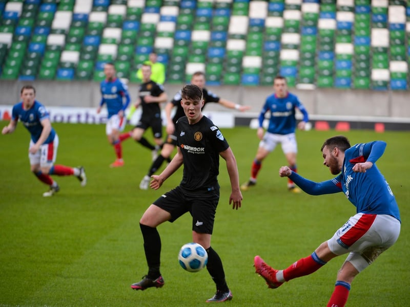 Gerard Story made his debut as a late sub against Longford recently but he's under contract for another season and will look to force his way into Higgins' plans.