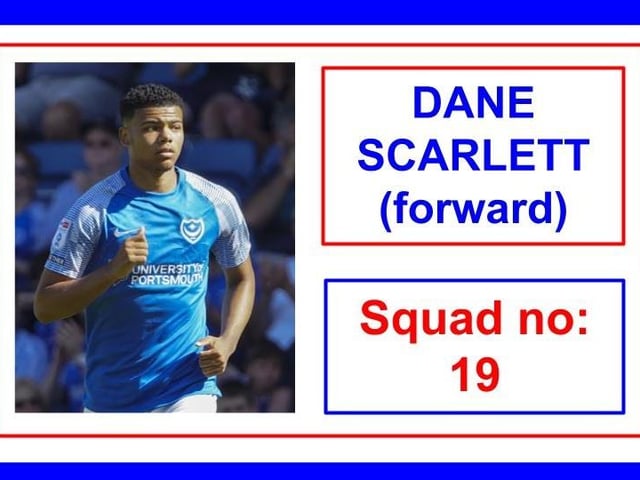 If Danny Cowley stays true to his word and goes for youth tonight, then Scarlett could well start. He's come off the bench twice so far in the league - and will be desperate to make his mark from the start following his loan arrival from Spurs.