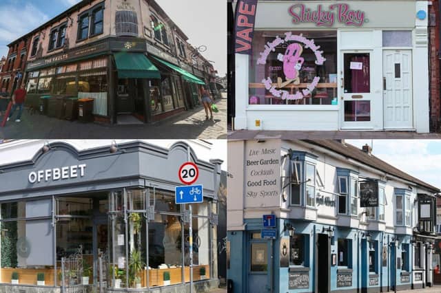 Here are 31 restaurants, pubs and cafes that can be found in Albert Road.