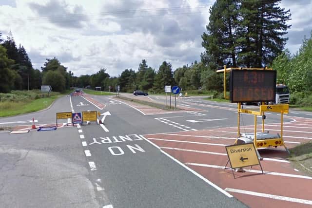 How Blackbushes Road (left) connected to the A30 in 2009, with a turning on the A30 itself for southbound access. Picture: Google Maps