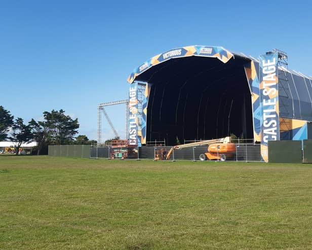 The special guests will perform on the Castle Stage on Saturday