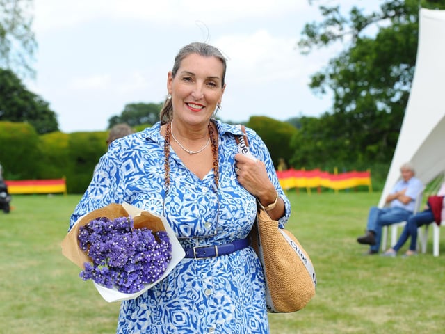 The Garden Show at Stansted Park near Rowlands Castle took place on Friday, June 7, 2024.Pictured is: Jacci Dromey from Bognor Regis.Picture: Sarah Standing (070624-739)