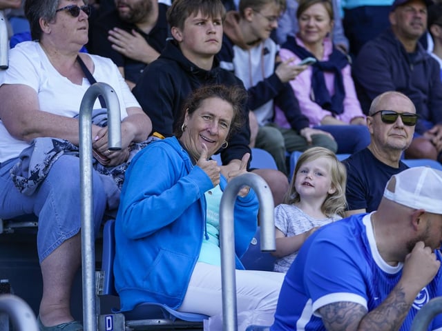 Pompey back at Fratton Park Pompey fans were back into their Fratton Park routines as the footie returned to PO4 after a near three-month absence on Saturday