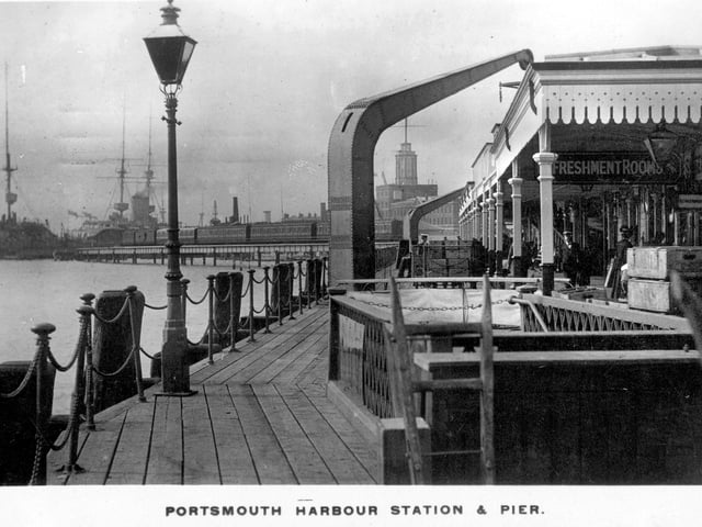 The concourse of Portsmouth and Southsea railway station in 1909Picture: Paul Costen collection
