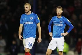 Jack Whatmough, left and Tom Naylor are both set to return to Fratton Park for the first time since their exits last summer.
