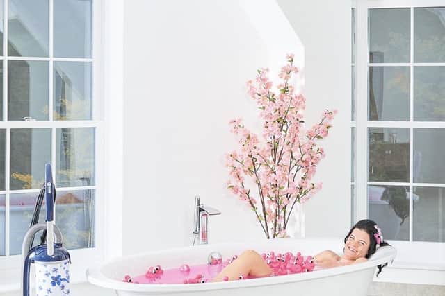 The Pink Calendar 2022 is raising funds for the Pink Ribbon Foundation. Pic Sebo UK