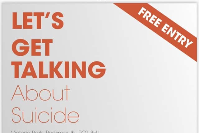 Let's get talking about suicide