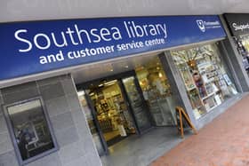 Southsea Library in Palmerston Road, Southsea. Picture by:  Malcolm Wells (180219-6878)