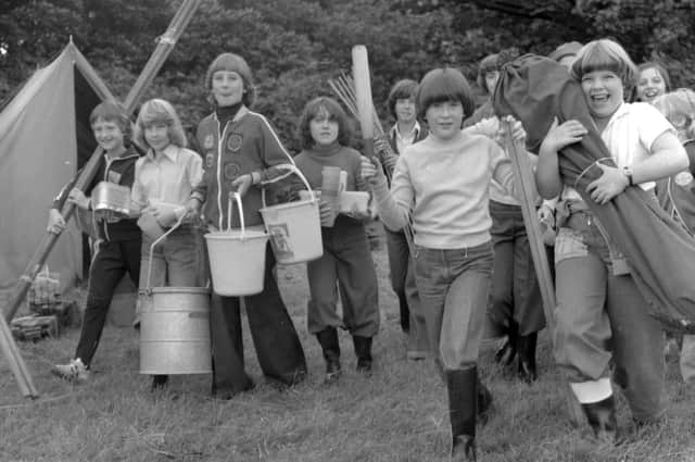 Frozen in time - a Girl Guides Camping trip in the 1970s