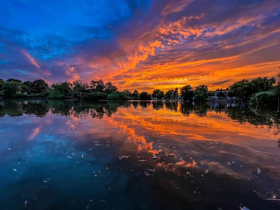This wonderful image was taken by Baffins pond. Credit: Marcin Jedrysiak.