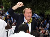 Harry Redknapp celebrates Pompey's FA Cup triumph. Picture: Joe Pepler