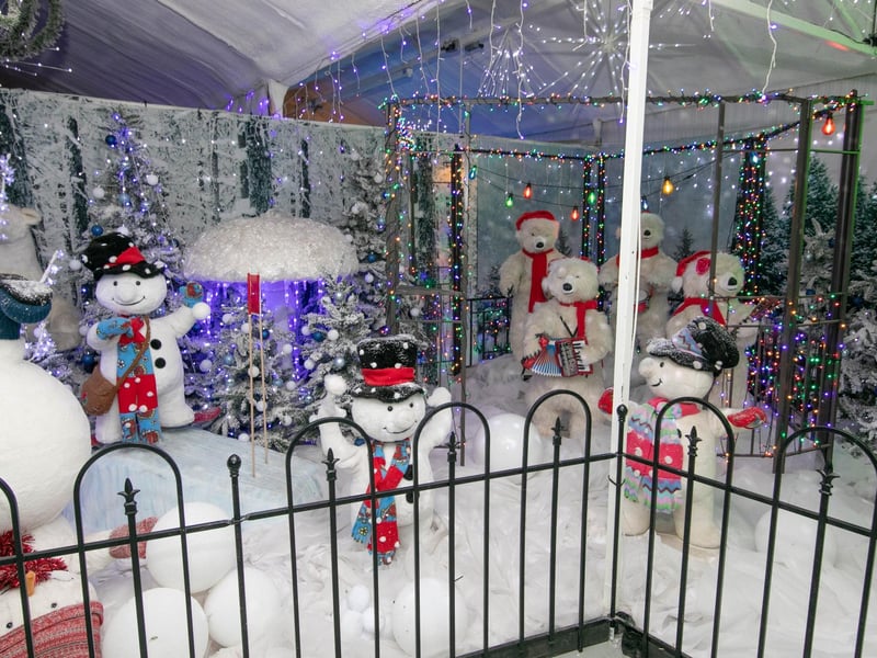 Pictured: Some of the interior at the Keydell Grotto.