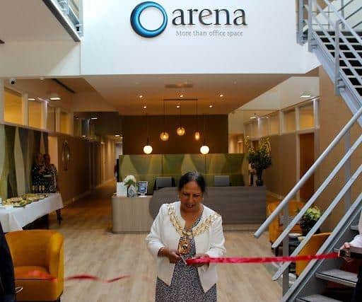 Mayor Pal Hayre opens centre to thriving local business community.
