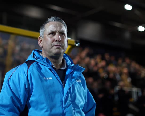 Southport boss Liam Watson. Photo by Jan Kruger/Getty Images.