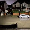 Flooding at Station Road, Drayton again.
Picture: Courtesy of Mark Brooks