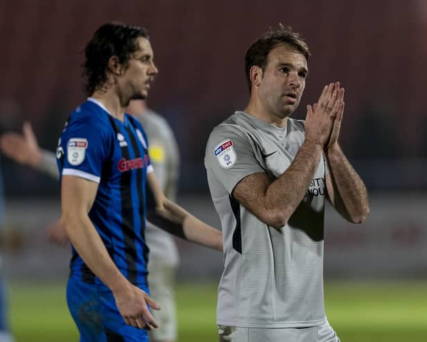 Brett Pitman scored for Pompey in the FIFA 20 UltimateQuaranTeam tournament loss. Picture: Daniel Chesterton/PinPep