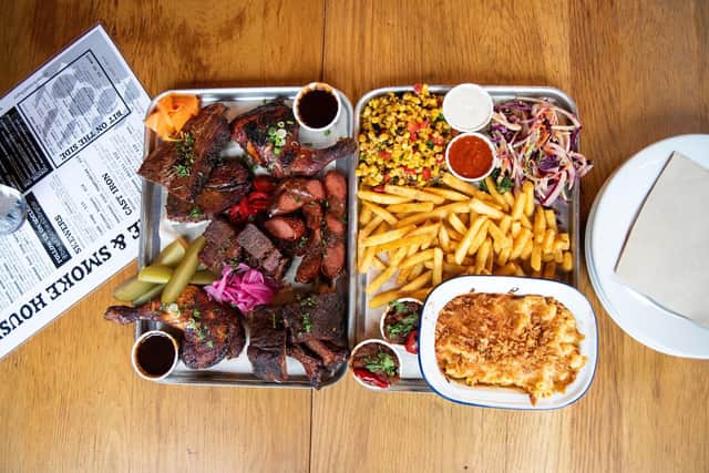 Festive Polar Bears Grill from the King Street Tavern in Southsea