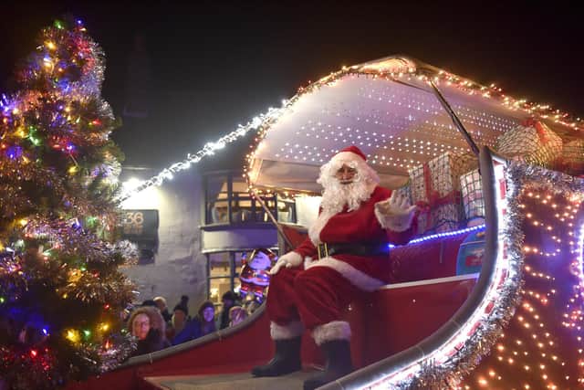 Emsworth Christmas lights in 2023. Picture: Sarah Standing