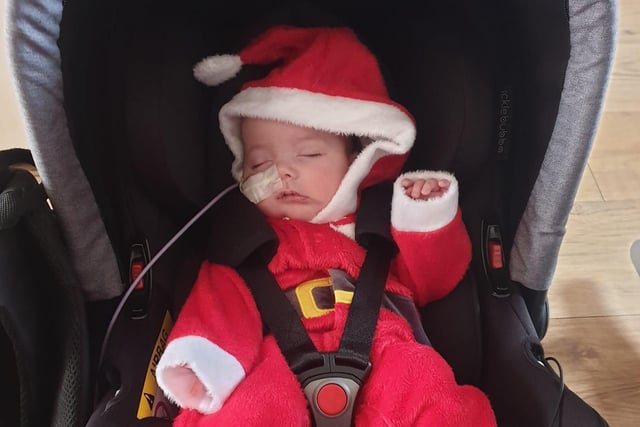 Eight-week-old James. Picture: Ruth Tompkins