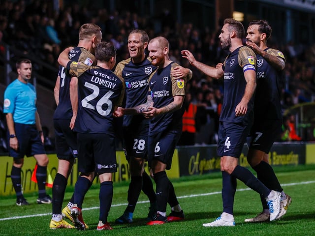 A team united. The win at Burton extends the Blues' unbeaten start to the League One campaign as they sit second in the table.