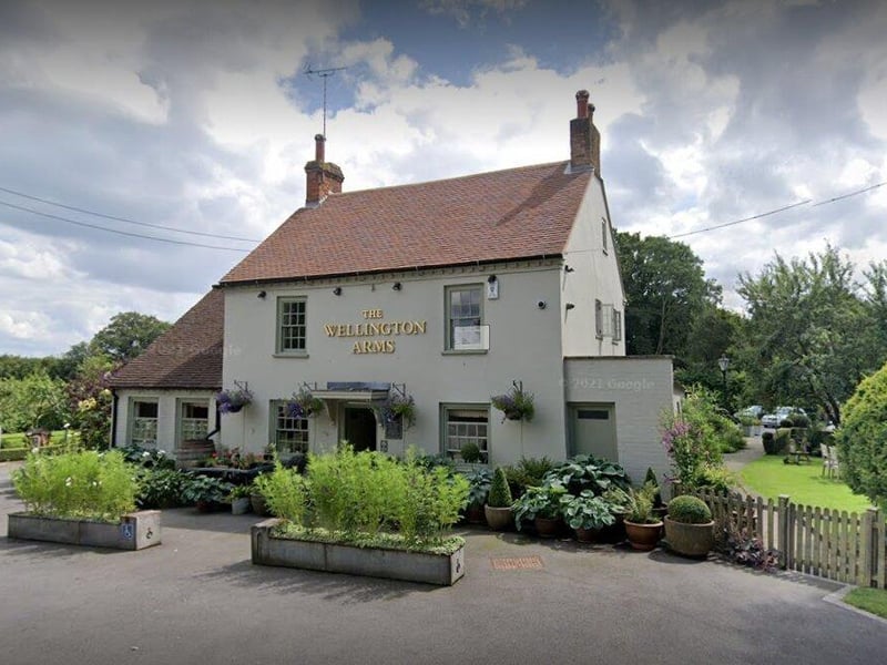 Wellington Arms on Baughurst Road, Tadley, serves up tasty dishes including roast rack of home-reared Jacob lamb with bashed carrot, parsnip & butternut squash & mint sauce.