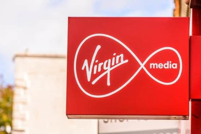 Virgin Media customers reported issues with broadband on Monday