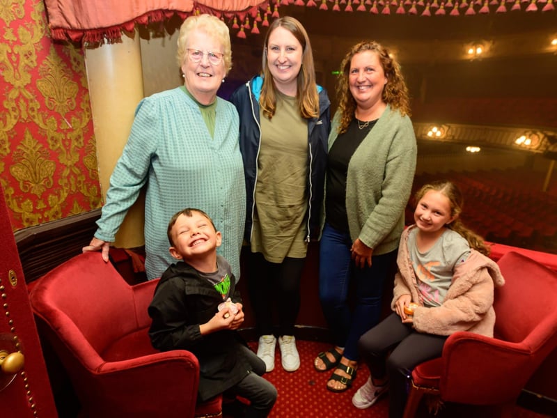Pictured is: Frankie Kiddell, Sylvia Moore, Hayley Kiddell Valerie Will-Shaw and Evie Kiddell Picture: Keith Woodland (080921-68)
