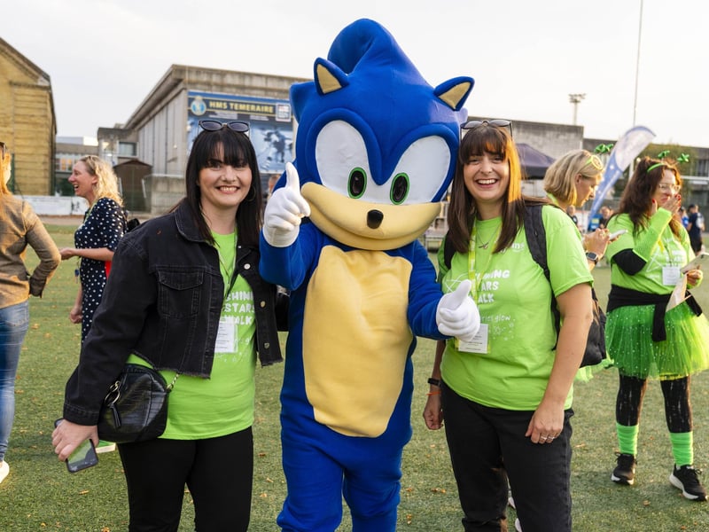 People have taken part in the Rowans Hospice Shining Stars Walk on Saturday, September 21, 2024, in a bid to raise money for the charity. Those taking part had the option to complete a 4 or 8 mile sponsored walk around Portsmouth and Southsea. Picture Credit: Matthew Clark