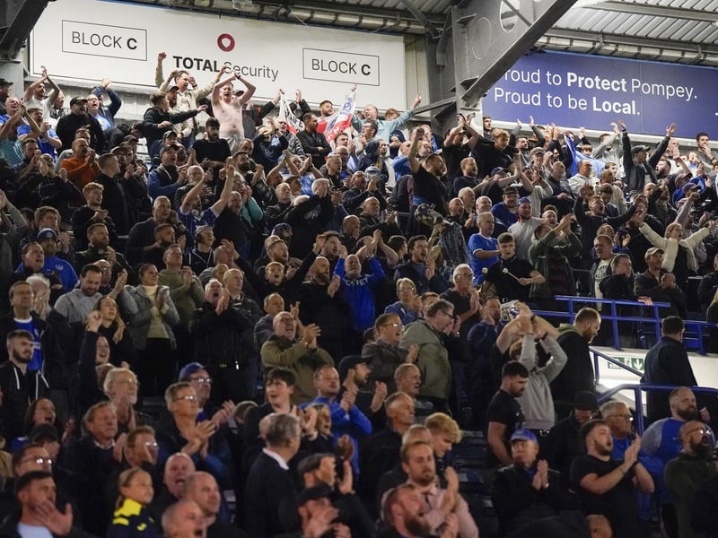 Action and fan images from Pompey photographer Jason Brown