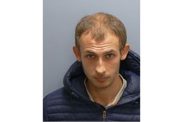 Phillip Lush, 28, of Whiteley Lane, Titchfield has been jailed for five years for raping a woman while she was sleeping
Picture: Hampshire Constabulary