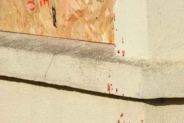 One neighbour had to clean his car due to the disturbance. Picture: Sarah Standing