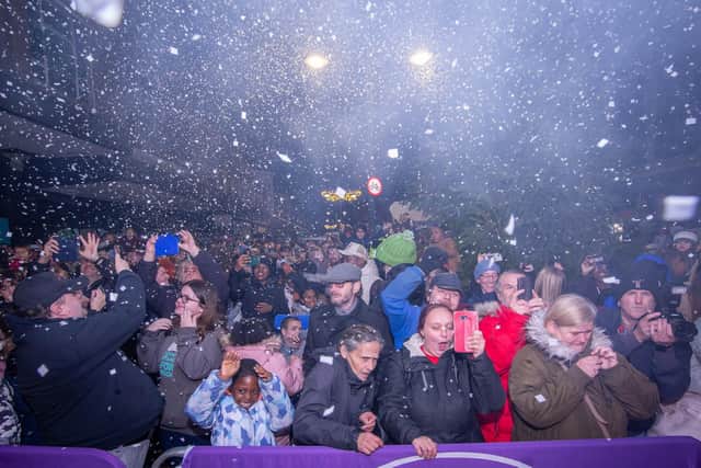 Palmerston Road Christmas Lights Switch On at Southsea on Thursday 23rd November 2023
Picture: Habibur Rahman