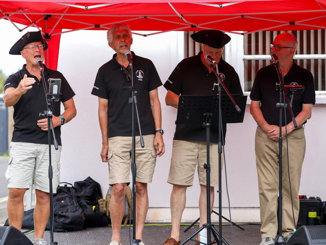 The Shanty Bouys.  Stoke Road Festival, GosportPicture: Chris Moorhouse (jpns 150923-36)