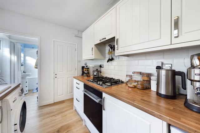 The kitchen of the property on sale on Londesborough Road, Southsea by Chinneck Shaw
