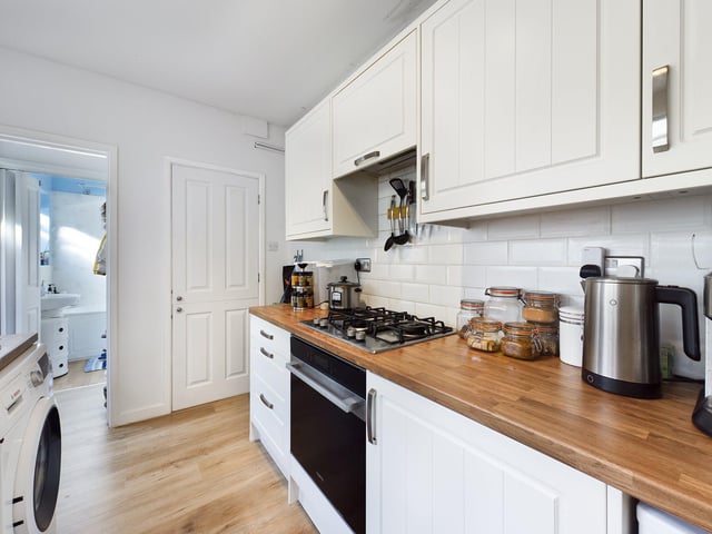 The kitchen of the property on sale on Londesborough Road, Southsea by Chinneck Shaw