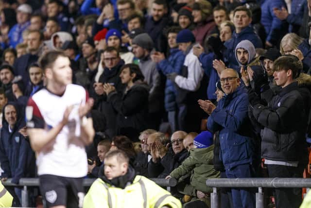 Danny Cowley is sensing a powerful relationship growing between his players and fans. (Photo by Daniel Chesterton/phcimages.com)