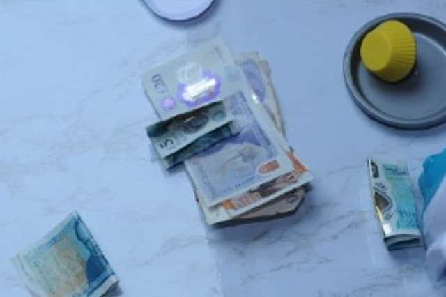 Drugs and money recovered by Sercou in an operation linked to Operation Venetic. Picture: NCA
