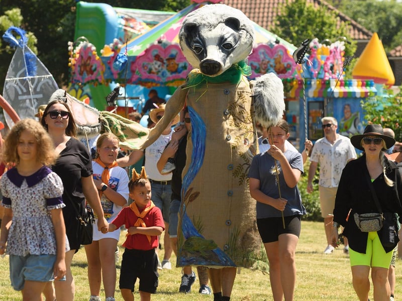 Pictured is: some of the impressive costumes on display.

Picture: Keith Woodland