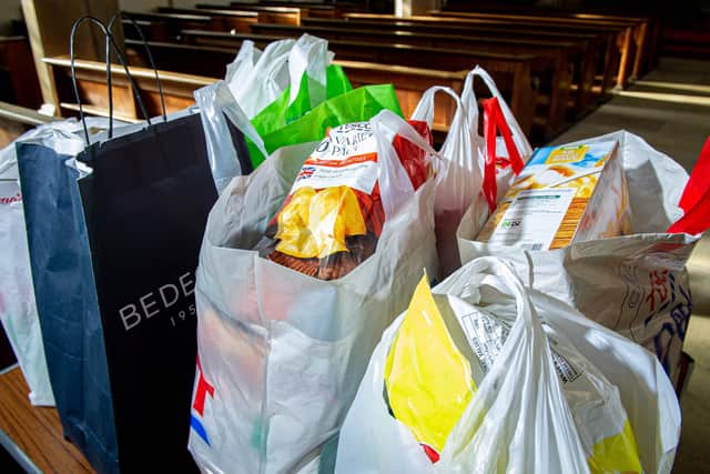 Some of donations 
Picture: Habibur Rahman