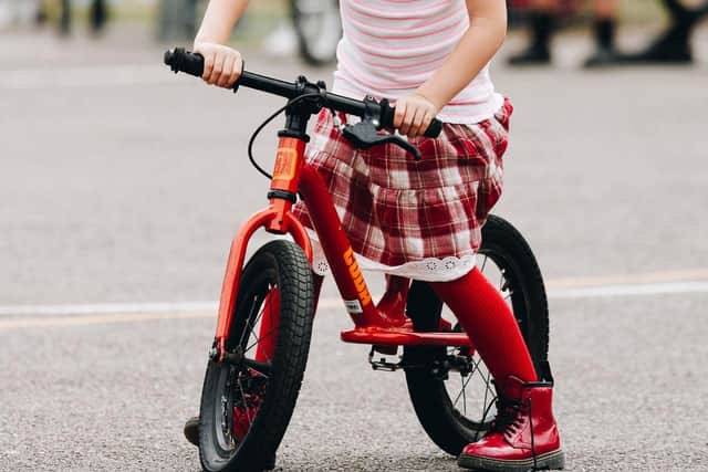 Inspiring a love of cycling; getting started with a balance bike (Buckland Community Day, 26 July 2025)